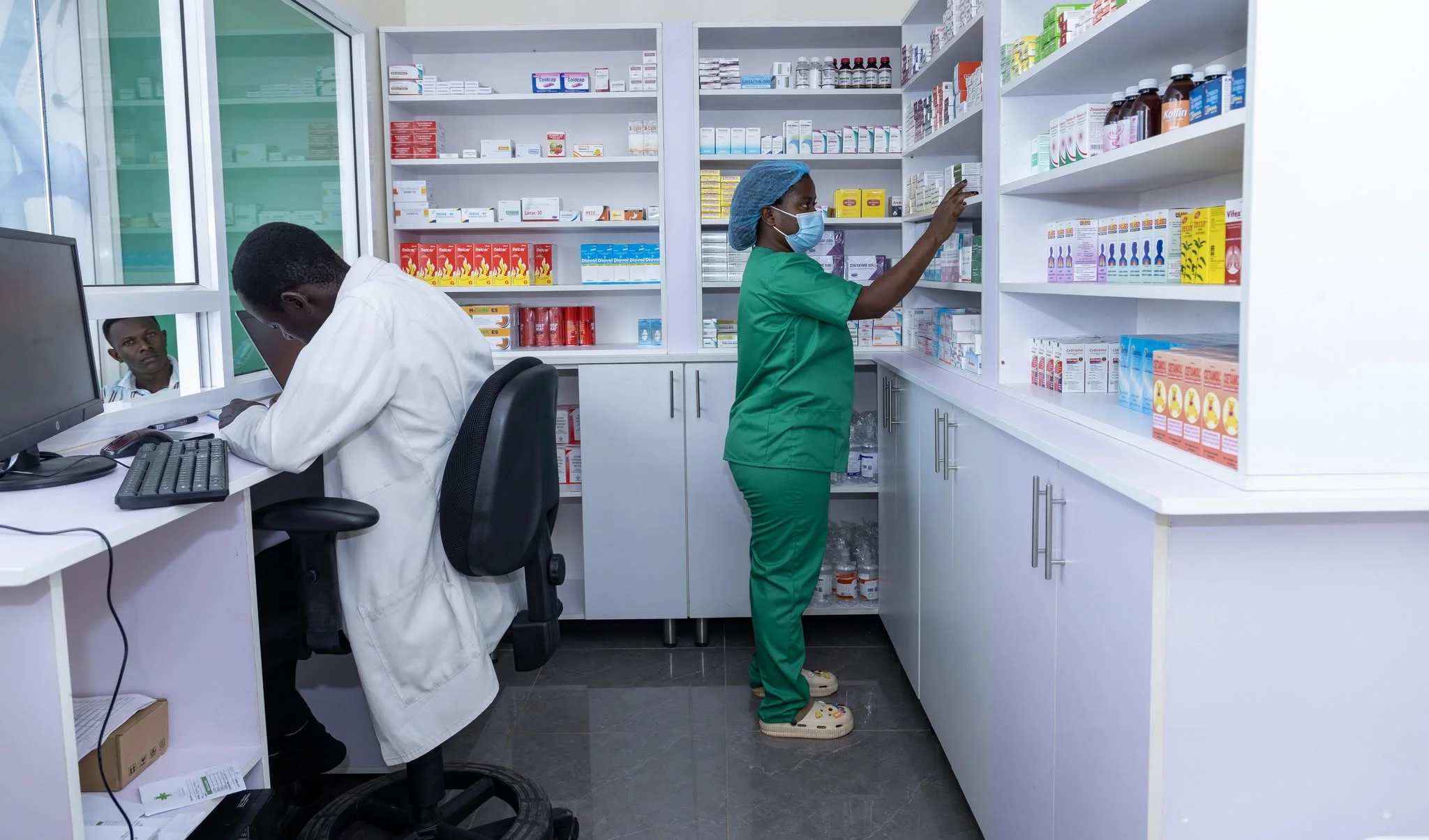 Doctor consulting with a patient at Case Clinic