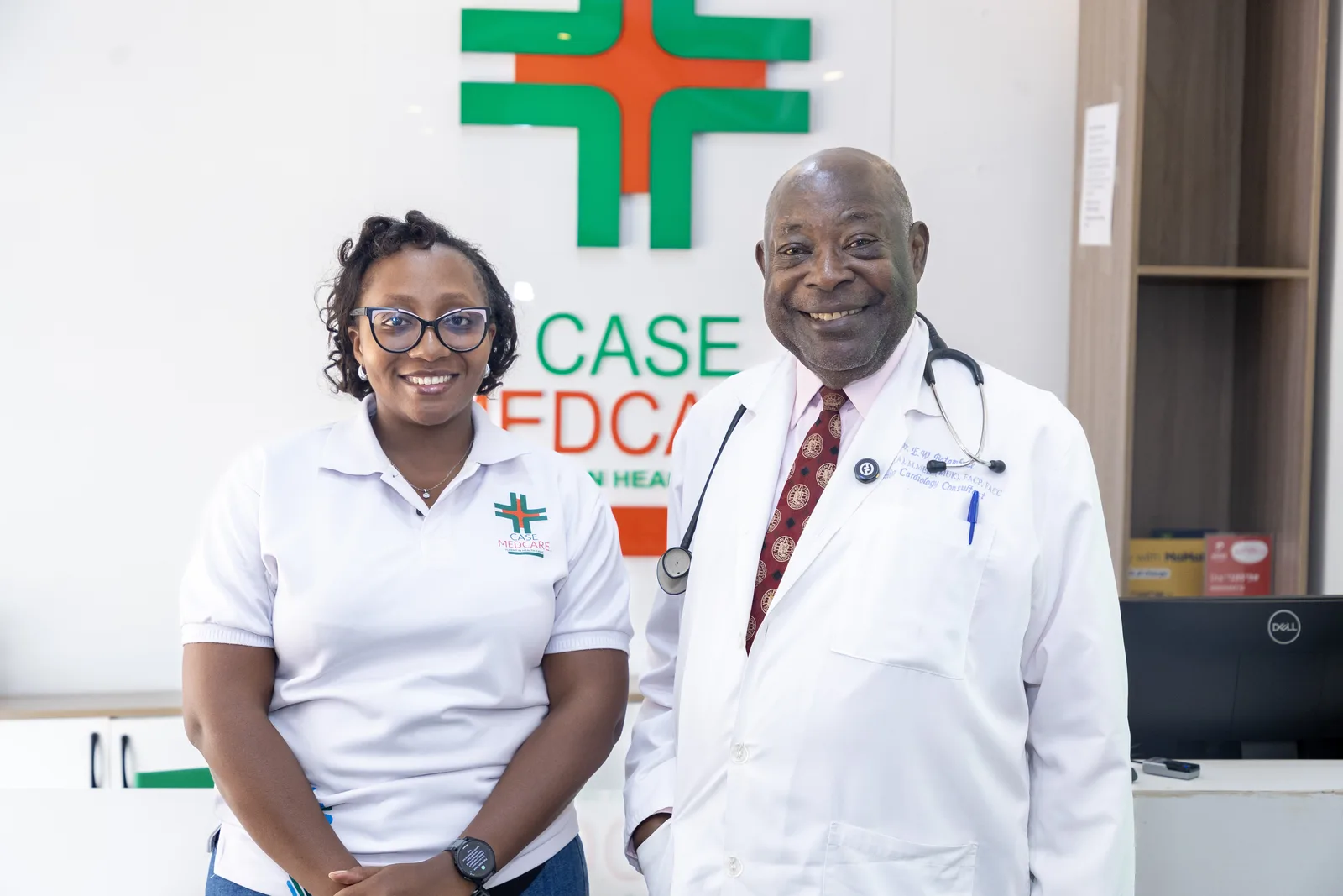 Case care team members at Case Clinic Jinja