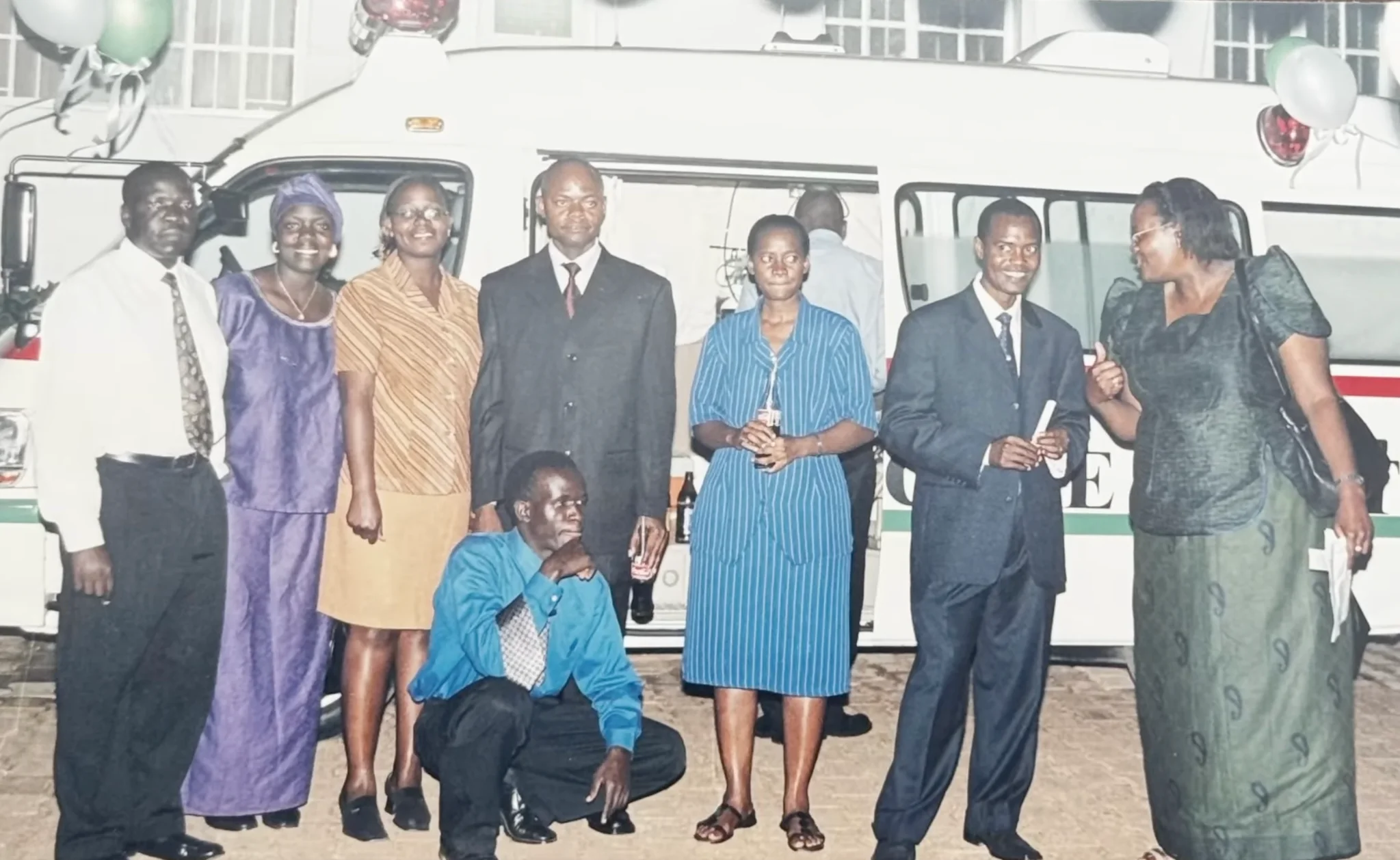 Dr. Sebbaale Kato during the early years of Case
