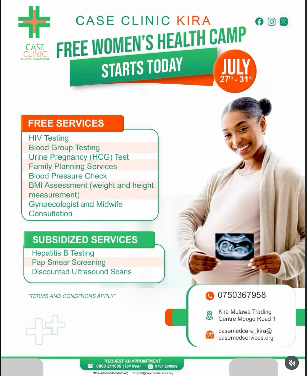 Free Women’s Health Camp